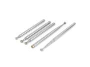 5pcs 270mm 5 Sections Telescopic Antenna Remote Aerial Rod for RC TV Controller