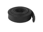 25mm PET Cable Wire Wrap Expandable Braided Sleeving 3 Meter