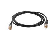 BNC Male to Male Plug Connector Coaxial RF AV Audio Video Jumper Cable 2M
