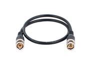 BNC Male to Male Plug Connector Coaxial RF Audio Video Jumper Cable 1.6Ft Length