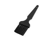 Plastic Flat Handle Anti Static ESD PCB Cleaning Brush Black 4cmx4cmm
