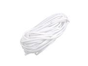 Unique Bargains 15M Length 3mm Inner Dia PVC Marking Tube Sleeve White for Cable ID Printer