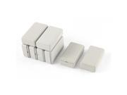 8pcs Circuit DIY Gray Plastic Mini Junction Box Case Container 49 x 28 x 14mm