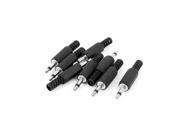 RCA 3.5mm Male Mono Plug Cable Audio Video Adapter Connector 10pcs