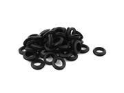 Unique Bargains 20mm Inner Dia Double Sides Rubber Cable Wiring Grommets Gasket Ring 50 Pcs