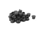 SKT 8 Plastic 8mm Dia Snap in Type Locking Hole Plugs Button Cover 30pcs