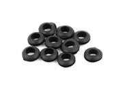 Unique Bargains 7mm Inner Dia Double Sides Rubber Cable Wiring Grommets Gasket Ring 10Pcs