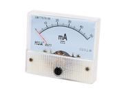 85C1 DC 0 50mA Class 2.5 Accuracy Vertical Mounted Analog Ammeter Ampere Meter