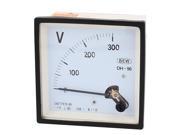 Unique Bargains AC 0 300V Square Panel Analog Voltmeter Voltage Meter Gauge
