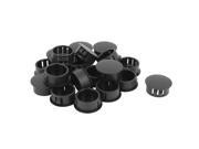 SKT 22 Plastic 22mm Dia Snap in Type Locking Hole Plugs Button Cover 20pcs