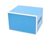Metal Electronic Project Junction Box Enclosure Case Blue 202mm x 182mm x 135mm