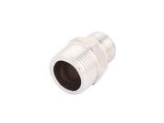 Unique Bargains 1 2BSP to 3 4BSP Male M M Threaded Hex Reducing Bushing Pipe Tube Adapter