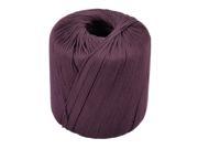 Dark Purple Cotton DIY Embroidery Cross Stitch Crochet Lace Knitting Yarn Thread
