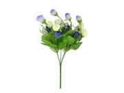 Artificial Emulational Flower Bouquet Wedding Home Decoration Blue White