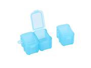 Plastic 3 Compartment Medicine Pill Box Tablet Sorter Holder Container