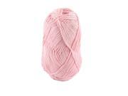 Cotton Hand DIY Knitting Clothes Hat Sweater Crochet Thread 50 Gram Light Pink