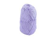 Cotton Hand DIY Knitting Clothes Hat Sweater Crochet Thread 50 Gram Light Purple