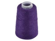 Wool Blend Cotton Cashmere Yarn Soft Warm High Elasticity Knitting Woolen Purple