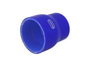Unique Bargains Unique Bargains 2.25 to 2.75 57mm 70mm Straight Reducer Silicone Hose Coupler Intake Pipe