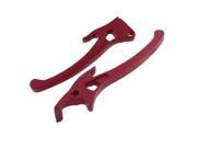 Unique Bargains Red Metal Motorcycle Scooter Front Brake Lever Handle Handgrip for GY6 125