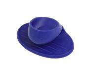 Unique Bargains Blue Soft Plastic Finger Protecting Hot Dish Plate Clip