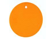 Kitchen Trivet Bowl Pan Pot Nonslip Heat Resistant Mat Pad Holder Orange