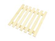 Unique Bargains Home Restaurant Bamboo Cup Stand Holder Placemat Coaster Table Mat