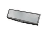 Unique Bargains Universal 286mm Whte LED Wide Flat Interior Clip On Rear View Mirror JDM for Car