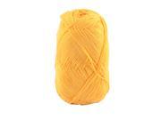 Cotton Hand DIY Knitting Clothes Hat Sweater Crochet Thread 50 Gram Yellow