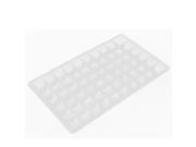 60 Slots Cake Chocolate Making Clear Plastic Square Ice Cube Mold