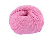 Household Cotton Handcraft Hand Knitting DIY Scarf Hat Sweater Yarn Dark Pink