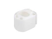 Plastic Cosmetic Bathroom Toothbrush Toothpaste Holder Container White