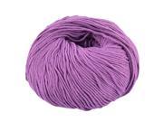 Household Cotton Handcraft Hand Knitting DIY Scarf Hat Sweater Yarn Purple