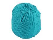 Silk Protein Cashmere Wool Velvet hand knitting Woolen Yarn Strings Teal Blue