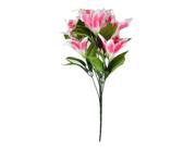 Artificial Emulational Lily Bouquet Bedroom Dormitory Decoration Pink White