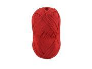 Cotton Hand DIY Knitting Clothes Hat Sweater Crochet Thread 50 Gram Dark Red