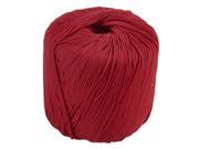 Red Cotton DIY Craft Scarf Shawl Tatting Crochet Hand Knitting Yarn Thread
