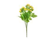Artificial Emulational Flower Bouquet Bedroom Dormitory Decoration Yellow White