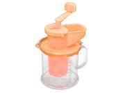 Soy Milk Soybeans Maker Plastic Handle Grinder Clear