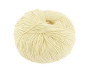 Household Cotton Handcraft Hand Knitting DIY Scarf Hat Sweater Yarn Beige