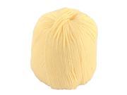 Cashmere Silk Protein Wool Natural Soft Knitting Weaving Woolen Lines Yellow