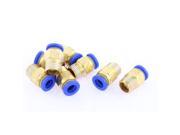 8 Pcs 8mm Tube to 1 4BSP Thread Push in Quick Connect Coupler Fittings PC8 02