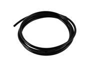 2.5M 8Ft Long 6mm x 4mm Dia Black Air Pneumatic Polyurethane PU Hose Pipe Tubing