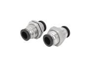 12mm to 12mm Push in Pneumatic Air Quick Connect Tube Fitting Coupler 2pcs