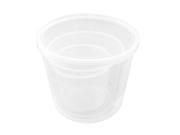 Unique Bargains 3 in 1 Home Lab Clear White 50 100 200ML Round Mouth Measuring Cup Beaker Set