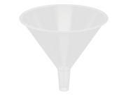 Unique Bargains 150ml 6 Mouth Dia White Plastic Filter Funnel For Examining