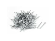 Unique Bargains 4.2mmx50mm Thread 8 Phillips Pan Head Carbon Steel Self Tapping Screws 100pcs