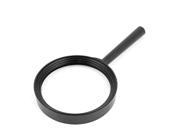 Plastic Rim 65mm Lens 5X Handy Magnifier Reading Magnifying Glass Jewelry Loupe