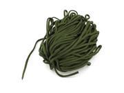 Unique Bargains Army Green Outdoor Activities 3mm Diameter Nylon Braid Cord 100Ft