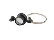 LED Headset Headband Jewelers Magnifier 5X Magnifying Glasses Loupe